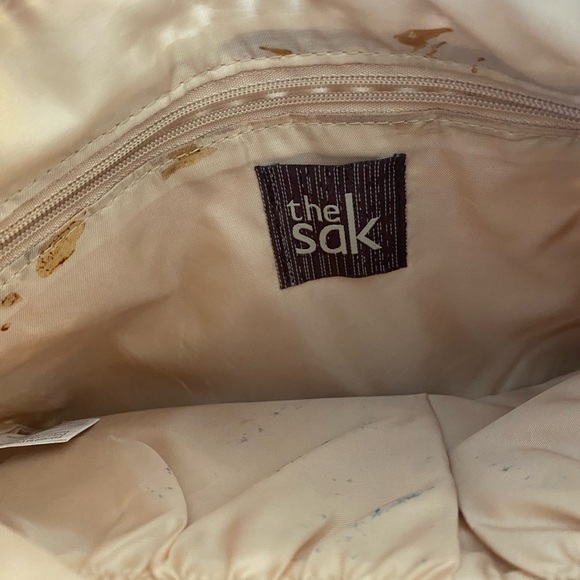 The Sak hand- crocheted zipper top shoulder bag - Picture 4 of 4